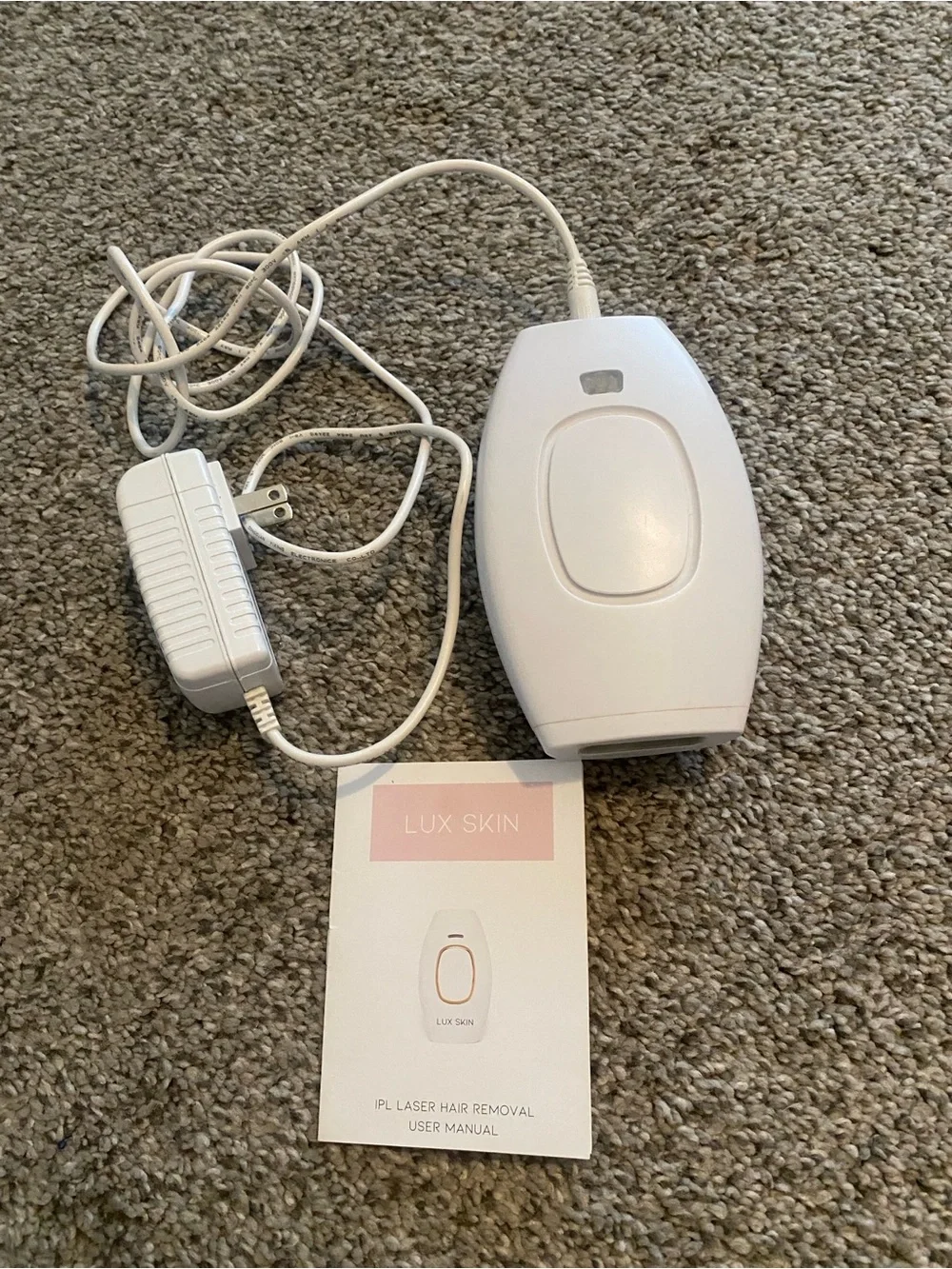 Lux White and Gold IPL Hair Removal tool